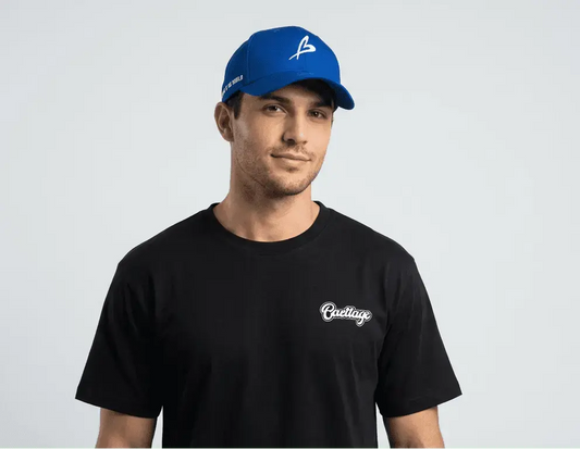 The World hat Blue by Baettage Baettage Hat Baettage accessories, Blue hat, Fashion headwear, World hat BAETTAGE CLOTHING