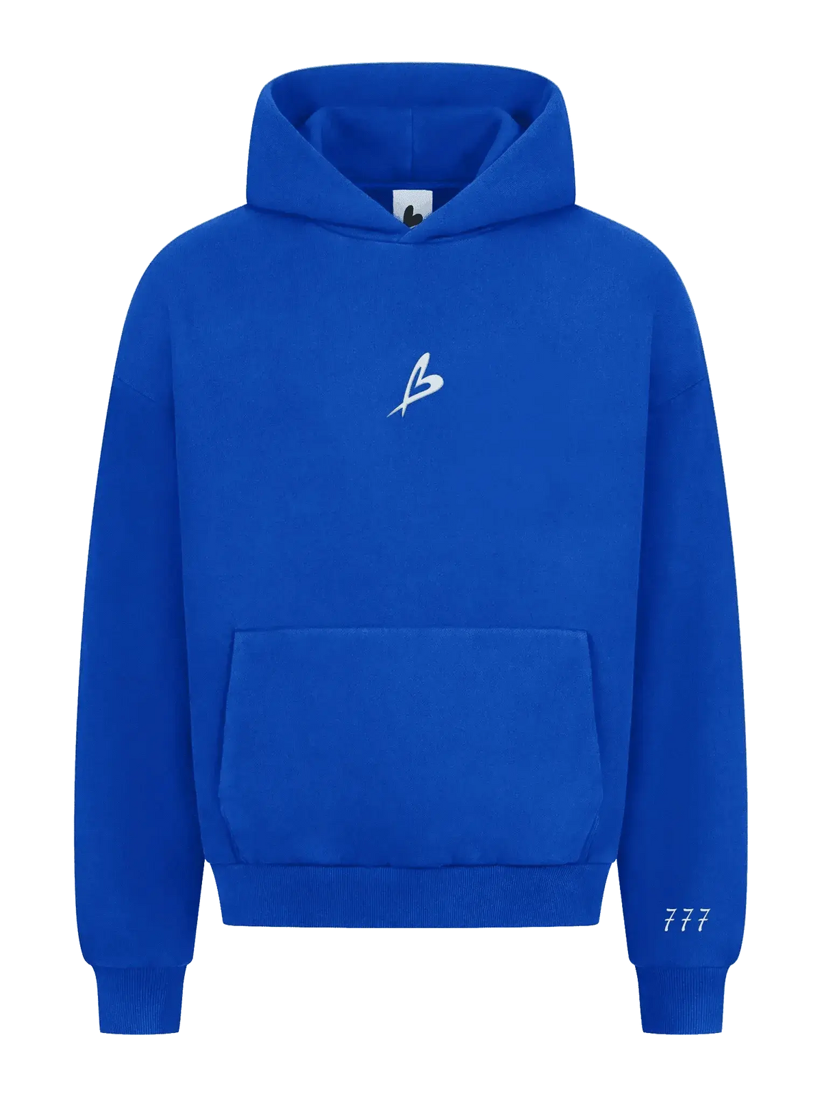 Baettage Certified Lover Heavyweight Blue Hoodie - BAETTAGE CLOTHING