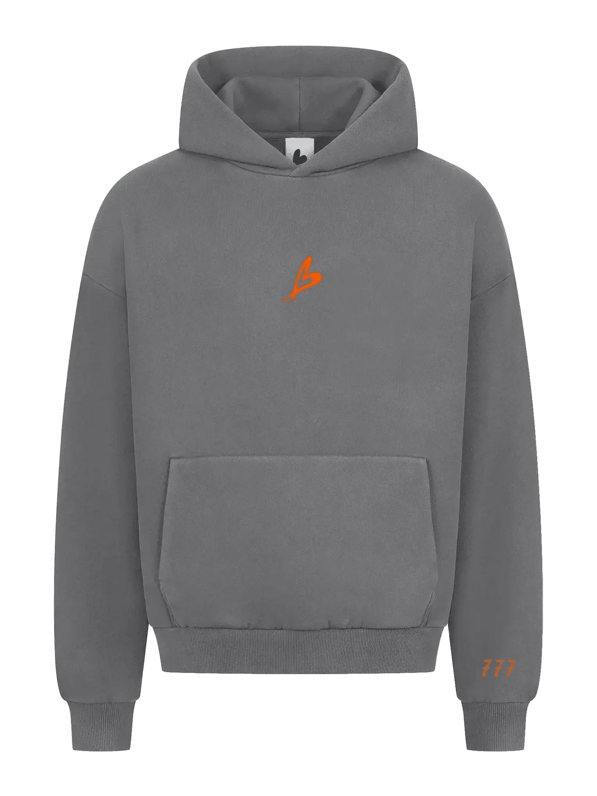 Baettage Certified Lover Heavyweight Grey Hoodie Baettage Heavywheight Hoodie black, cotton, grey, summer, vintage BAETTAGE CLOTHING