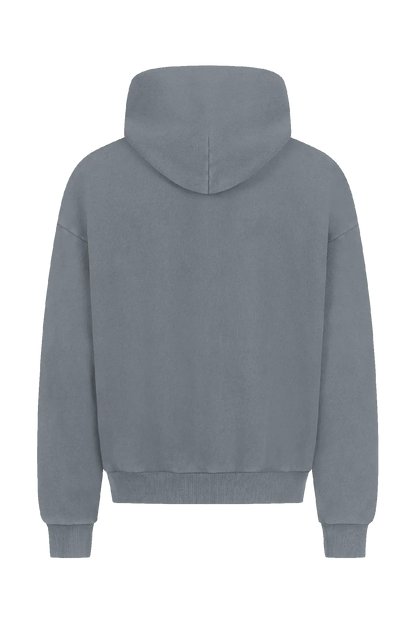 Infinity Grey Zipper Hoodie - By Baettage Baettage zip hoodie coat zipper repair, fix broken zipper, fix zipper, how to fix a jacket zipper, infinity, zipper fix BAETTAGE CLOTHING