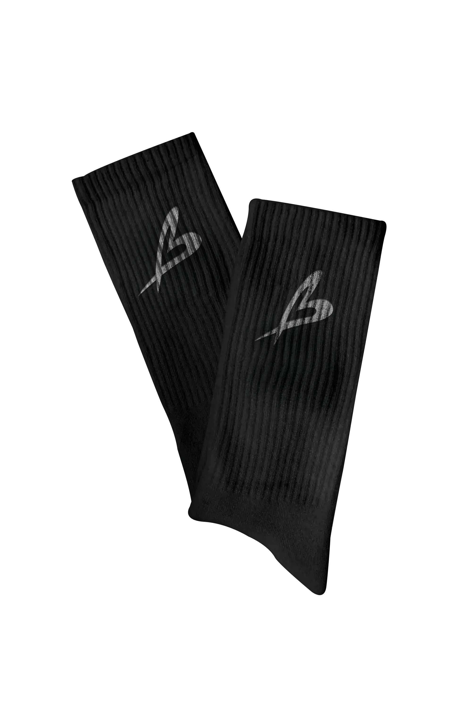 Baettage socks Baettage Crew socks Black
