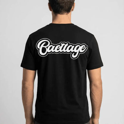Baettage short sleeve tee shirt Premiere black Baettage Short sleeve t-shirt Baettage short sleeve t-shirt, black, casual summer wear, comfortable t-shirt, Premiere t-shirt BAETTAGE CLOTHING