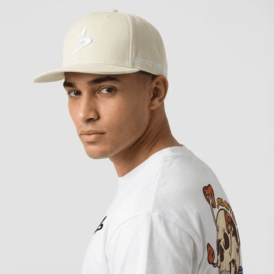 The World hat Cream by Baettage Baettage Hat cotton, hat, summer, vintage BAETTAGE CLOTHING