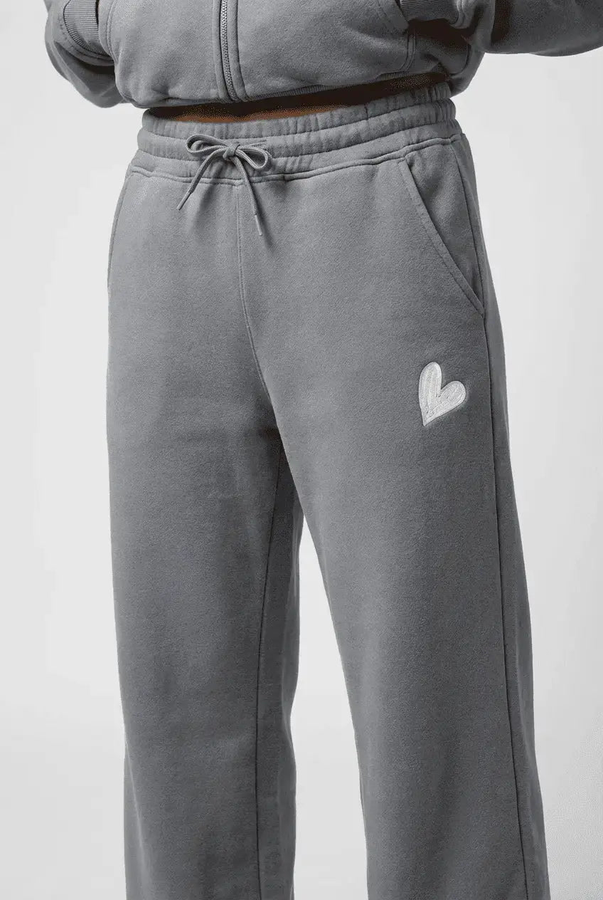 Infinity Grey Pants - By Baettage Baettage pants activewear, dripmaster, infinity sportswear, navy blazer grey pants, streetstyle, sweatpants BAETTAGE CLOTHING