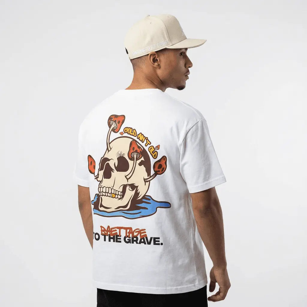 Baettage White T-Shirt & Hat Bundle for Effortless Style Baettage tee + hat Baettage Hat Bundle, Baettage White Tee, Casual Fashion Accessories, White T-Shirt and Hat BAETTAGE CLOTHING