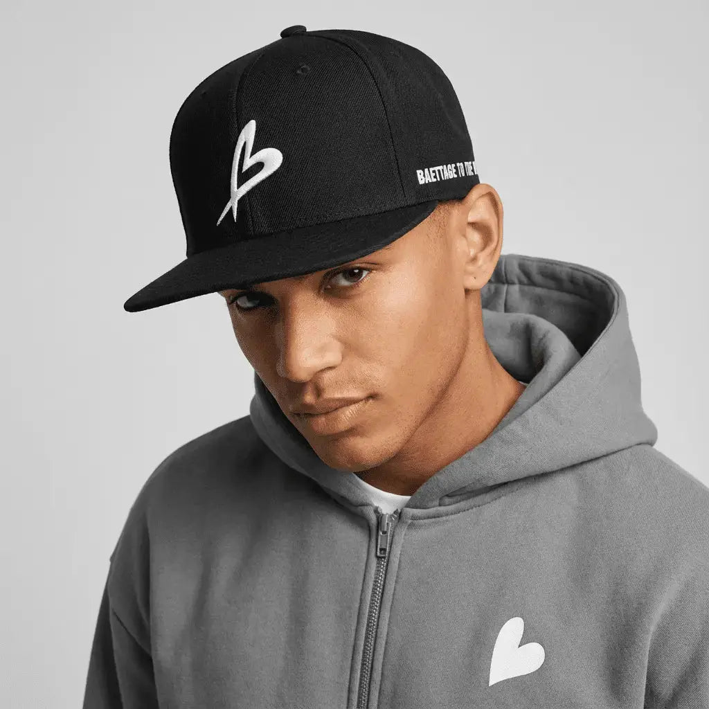 The World Hat Black by Baettage Baettage Hat Baettage World Hat, Black Hat, Fashion Accessories, Stylish Headwear BAETTAGE CLOTHING
