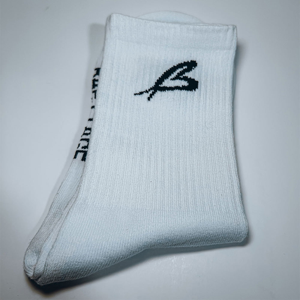 Baettage Crew socks white