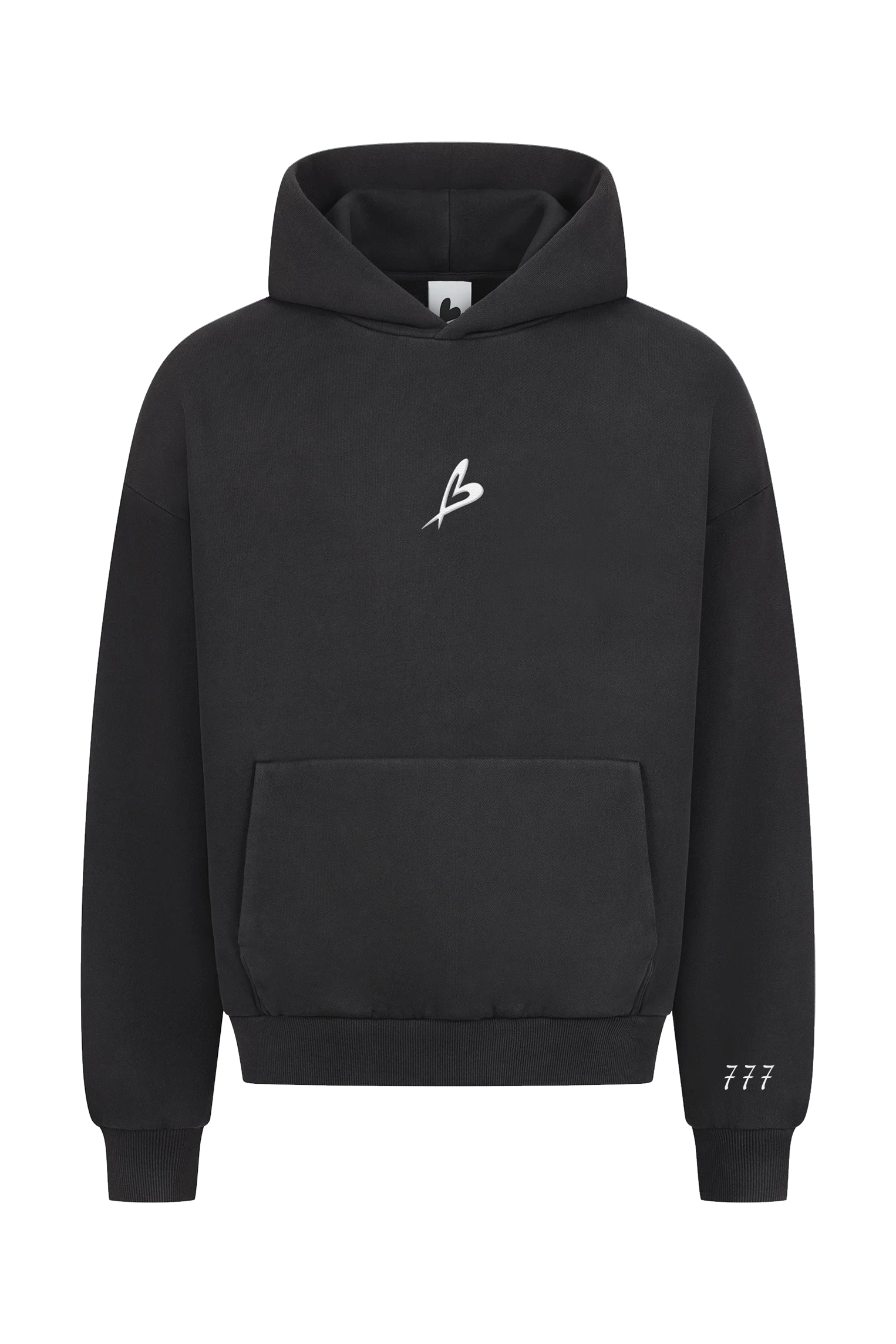 Certified Lover Heavyweight Black Hoodie