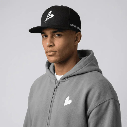 The World Hat Black by Baettage Baettage Hat Baettage World Hat, Black Hat, Fashion Accessories, Stylish Headwear BAETTAGE CLOTHING