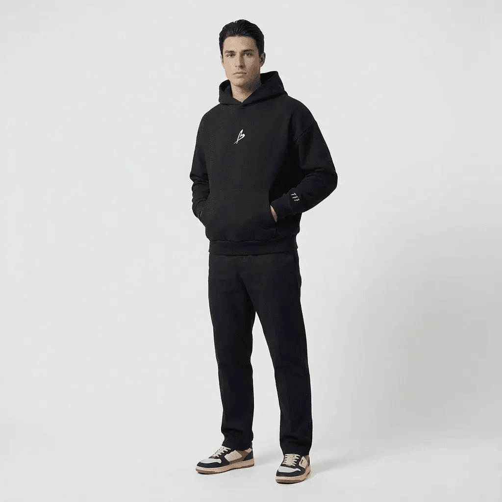 Baettage Certified Lover Heavyweight Black Hoodie Baettage Heavywheight Hoodie Baettage Hoodie, Certified Lover Hoodie, Heavyweight Black Hoodie, Men's Fashion Hoodie BAETTAGE CLOTHING