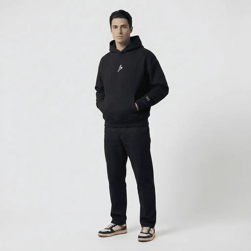 Baettage Certified Lover Heavyweight Black Hoodie Baettage Heavywheight Hoodie Baettage Hoodie, Certified Lover Hoodie, Heavyweight Black Hoodie, Men's Fashion Hoodie BAETTAGE CLOTHING