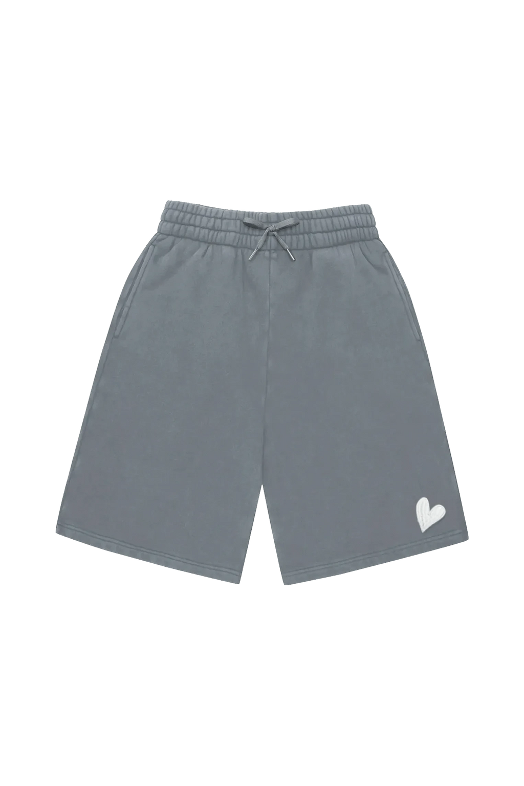 Grey Luxe Shorts,