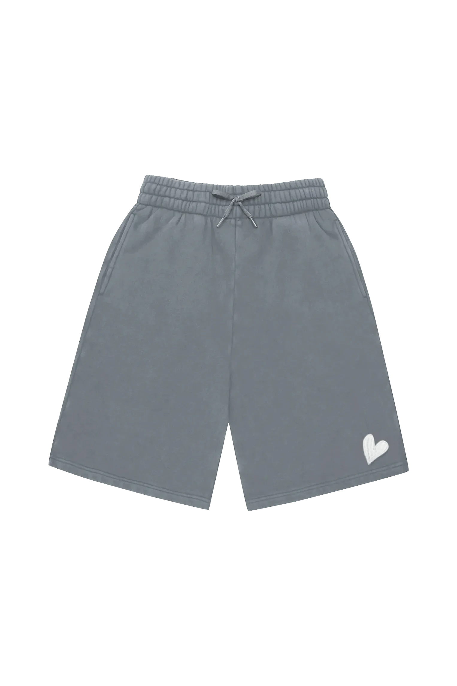 Grey Luxe Shorts,