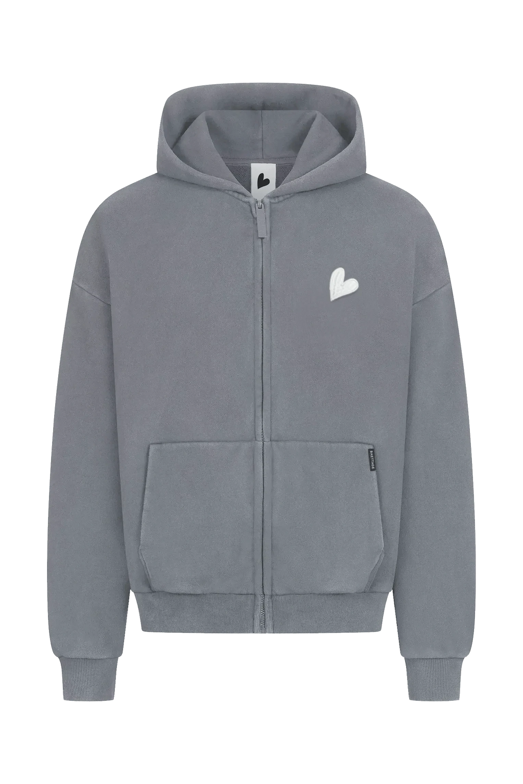 Infinity Grey Zipper Hoodie