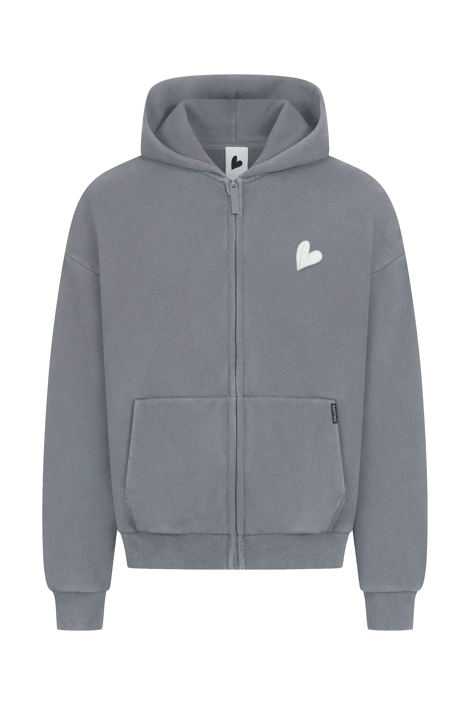 Infinity Grey Zipper Hoodie
