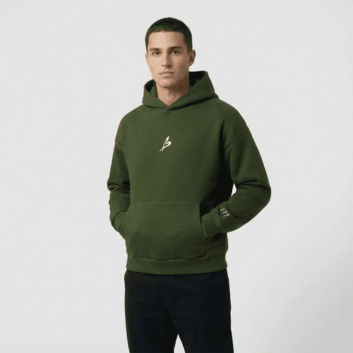 Baettage Certified Lover Heavyweight Green Hoodie Baettage Heavywheight Hoodie Certified Lover Hoodie, Comfortable Fashion Hoodie, Heavyweight Green Hoodie, Unisex Hoodie BAETTAGE CLOTHING