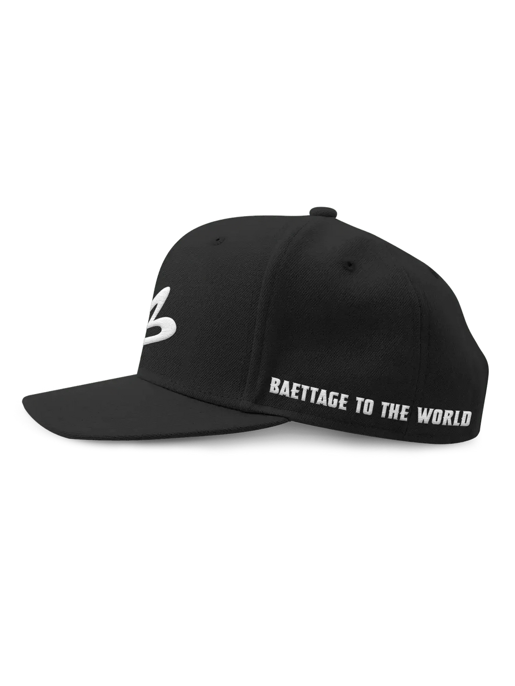 Baettage Hat The Baettage World Hat Black by Baettage
