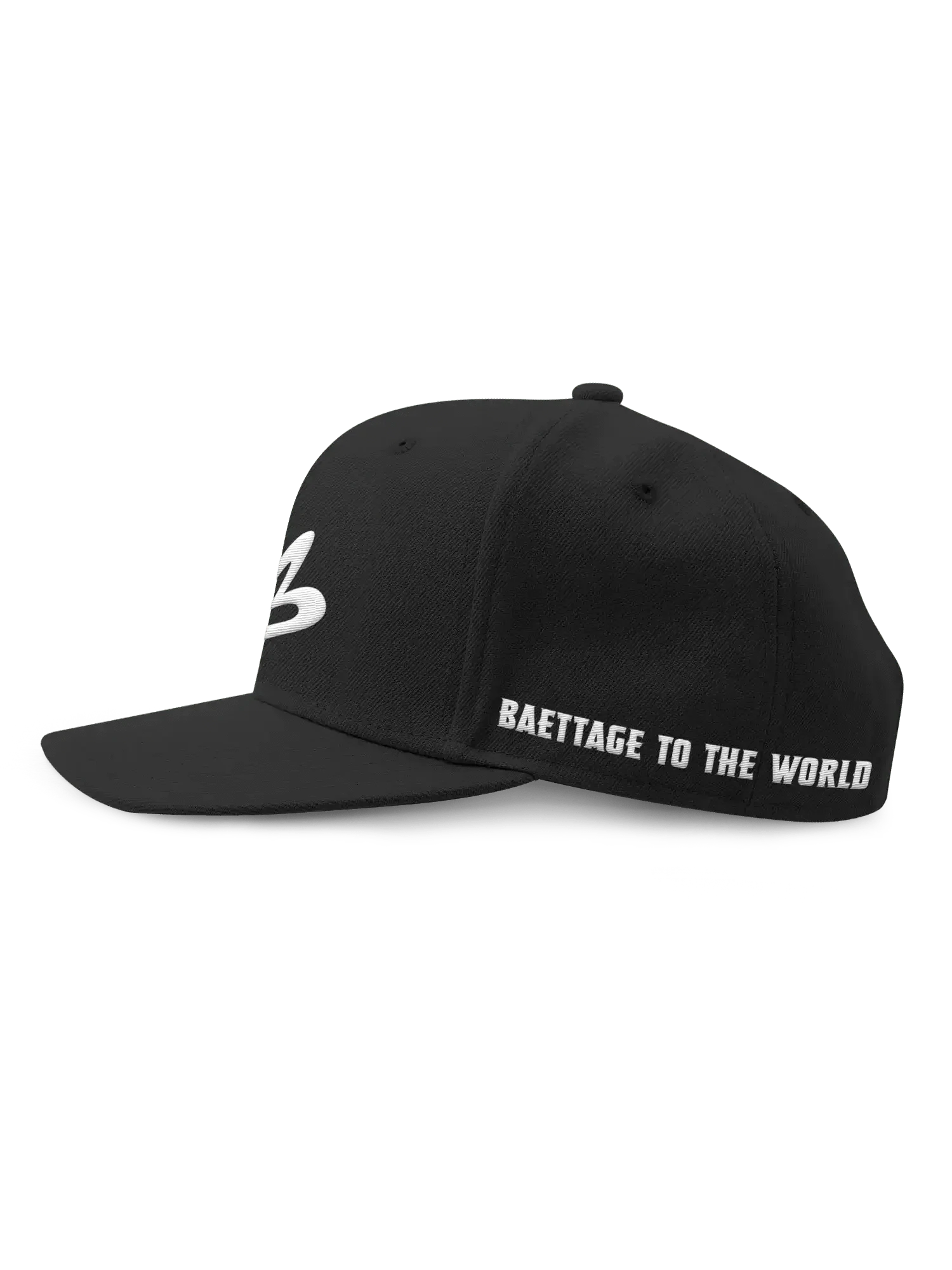Baettage Hat The Baettage World Hat Black by Baettage