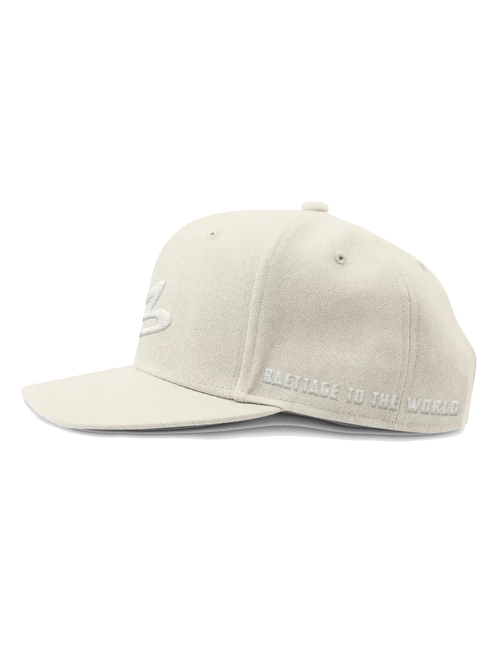 Baettage Hat The World hat Cream by Baettage