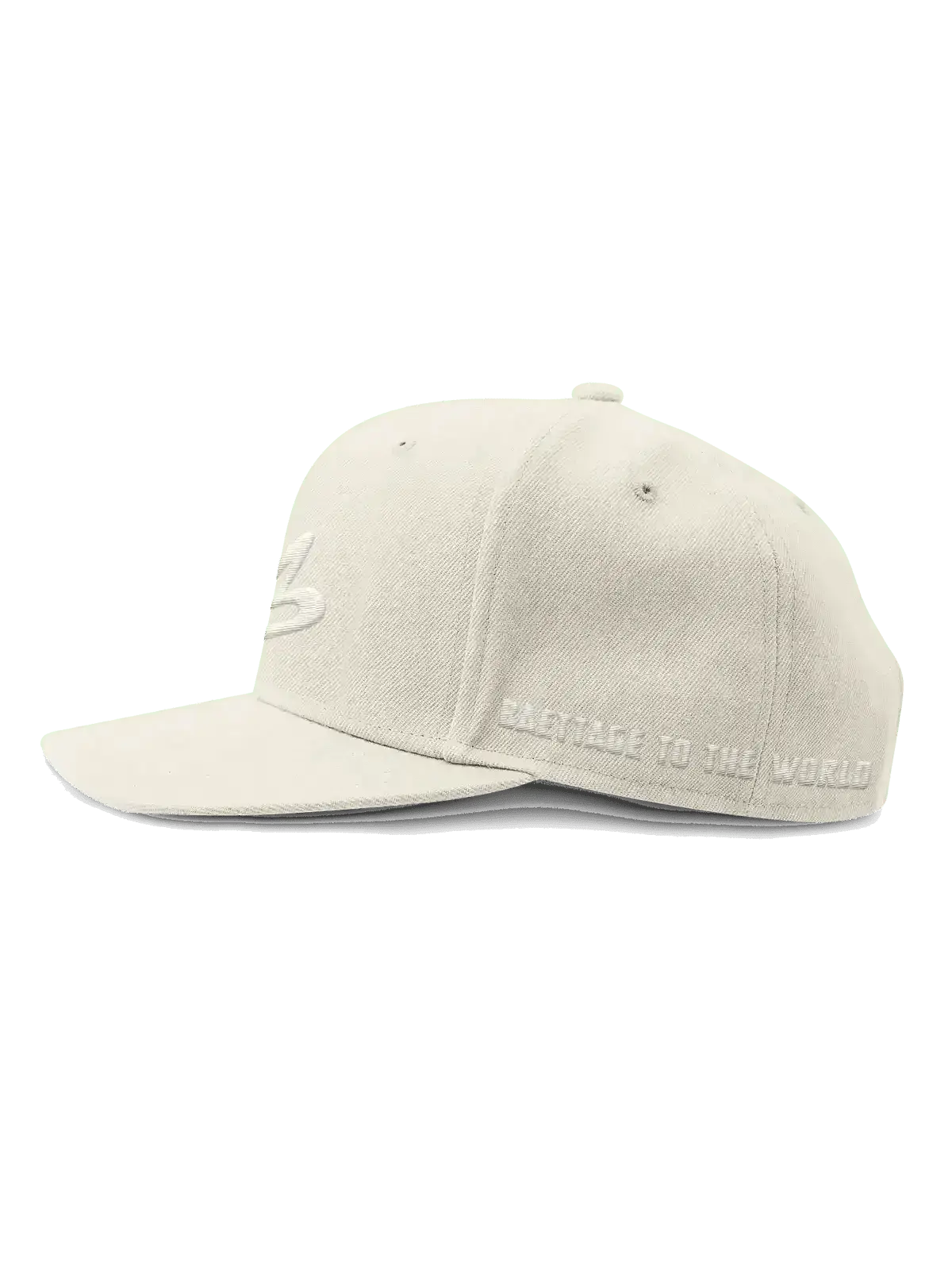 The World hat Cream by Baettage Baettage Hat cotton, hat, summer, vintage BAETTAGE CLOTHING