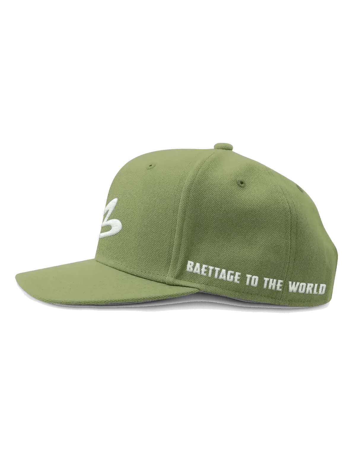 Baettage Hat The World hat Green by Baettage