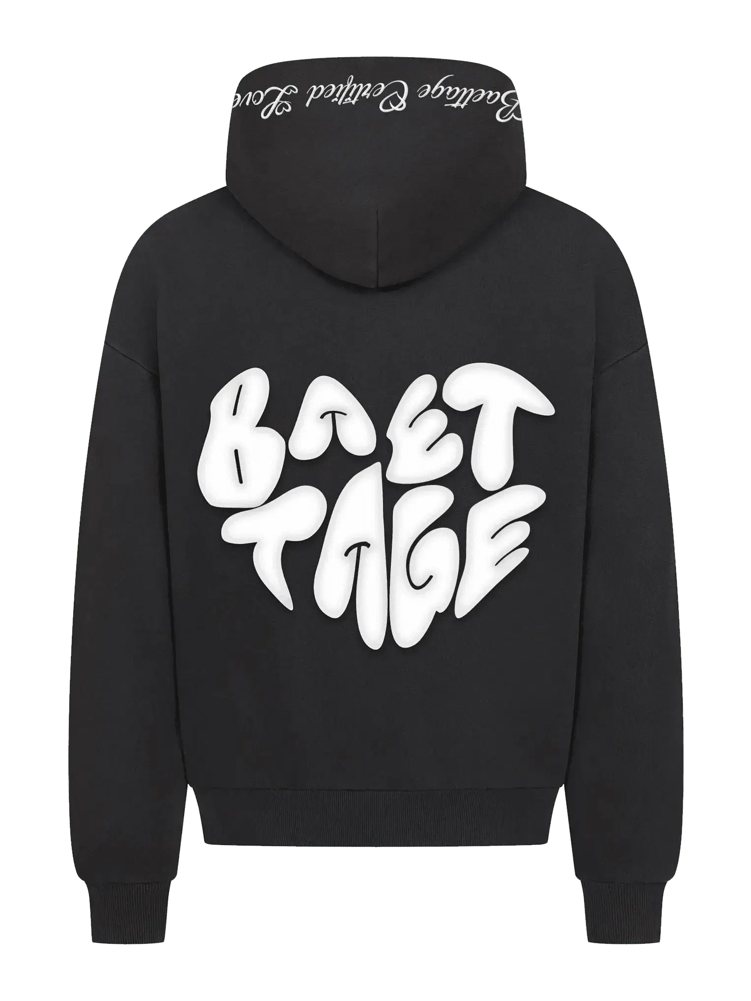 Baettage Certified Lover Heavyweight Black Hoodie Baettage Heavywheight Hoodie Baettage Hoodie, Certified Lover Hoodie, Heavyweight Black Hoodie, Men's Fashion Hoodie BAETTAGE CLOTHING