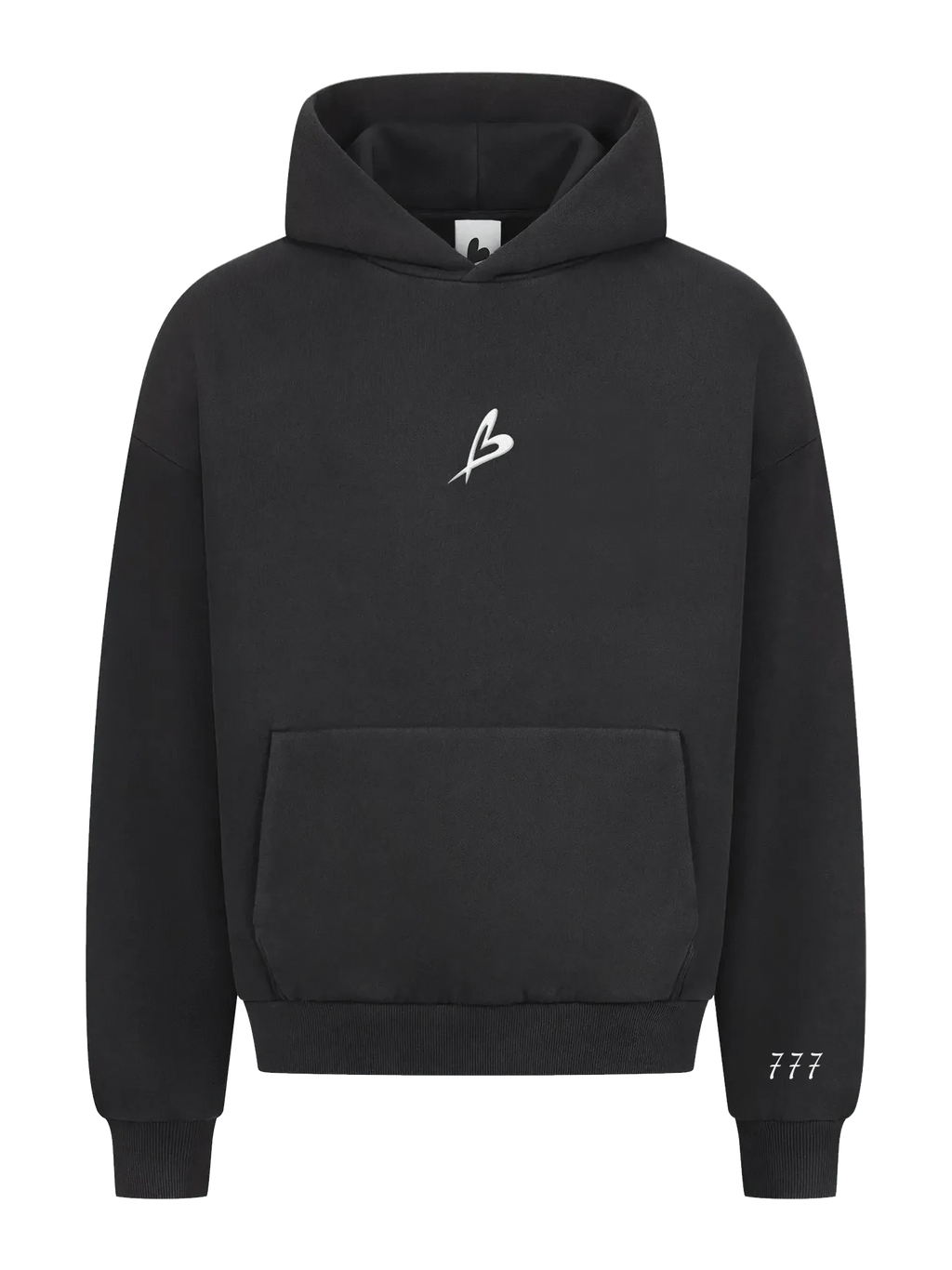 Baettage Heavywheight Hoodie Baettage Certified Lover Heavyweight Black Hoodie
