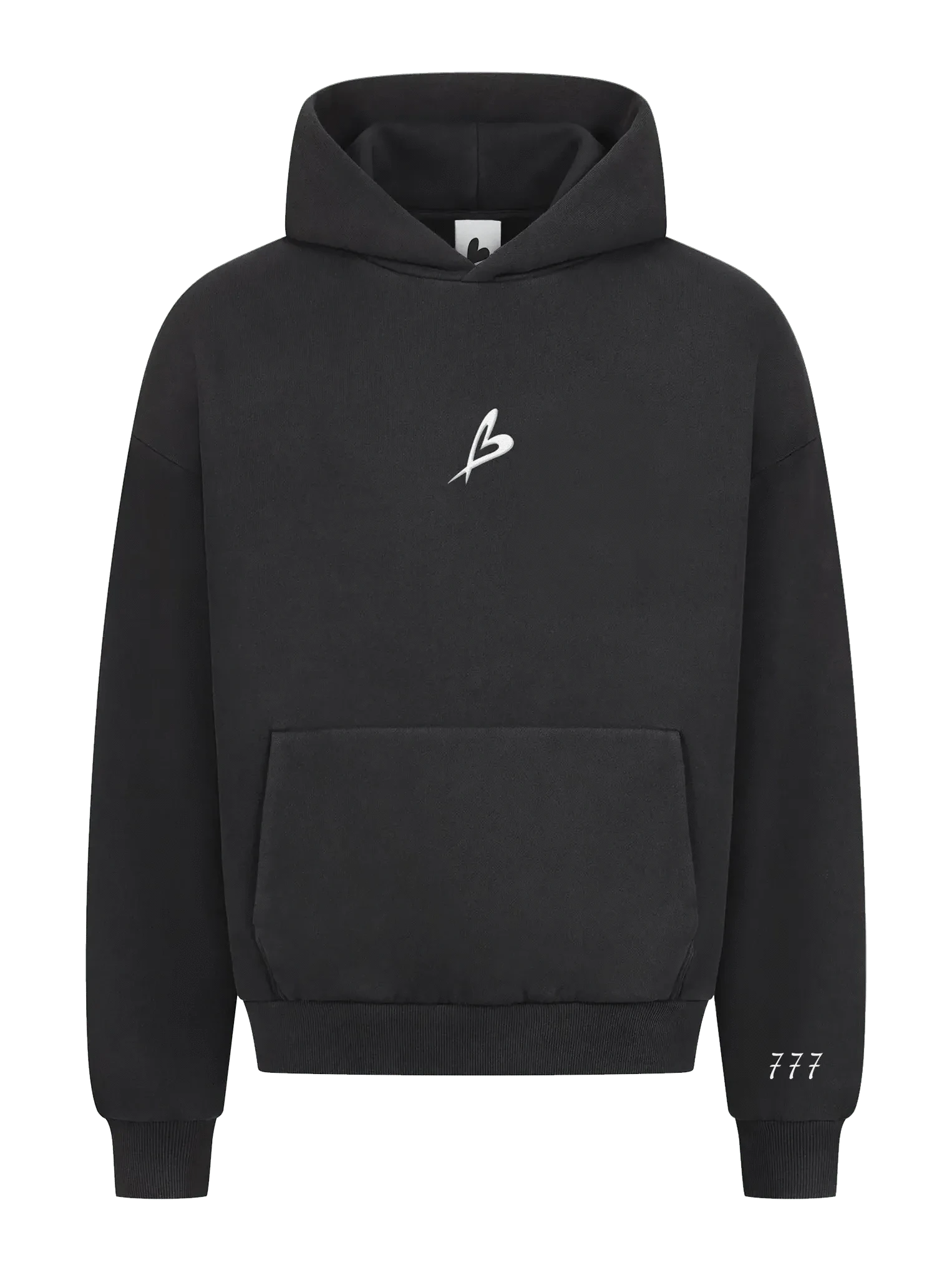 Baettage Heavywheight Hoodie Baettage Certified Lover Heavyweight Black Hoodie