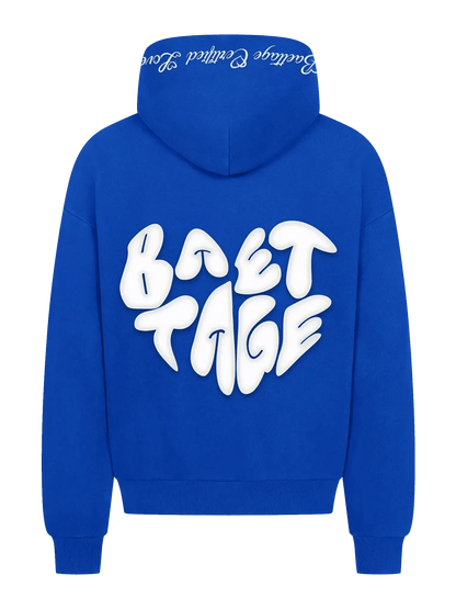 Baettage Certified Lover Heavyweight Blue Hoodie - BAETTAGE CLOTHING