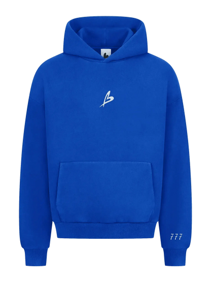 Baettage Certified Lover Heavyweight Blue Hoodie - BAETTAGE CLOTHING