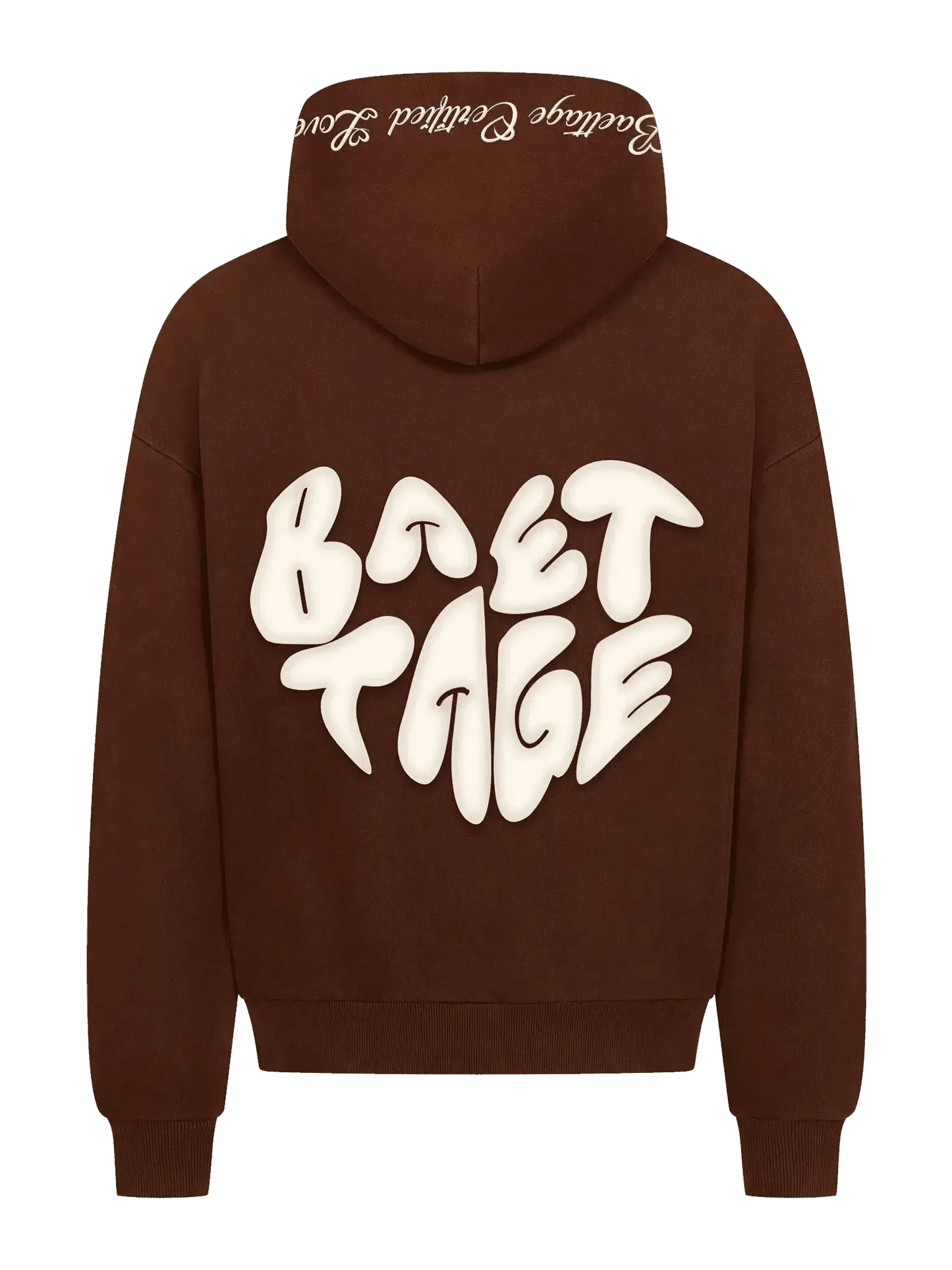 Baettage Certified Lover Heavyweight Brown Hoodie Baettage Heavywheight Hoodie Brown Hoodie, Certified Lover Hoodie, Heavyweight Hoodie, Unisex Hoodie BAETTAGE CLOTHING