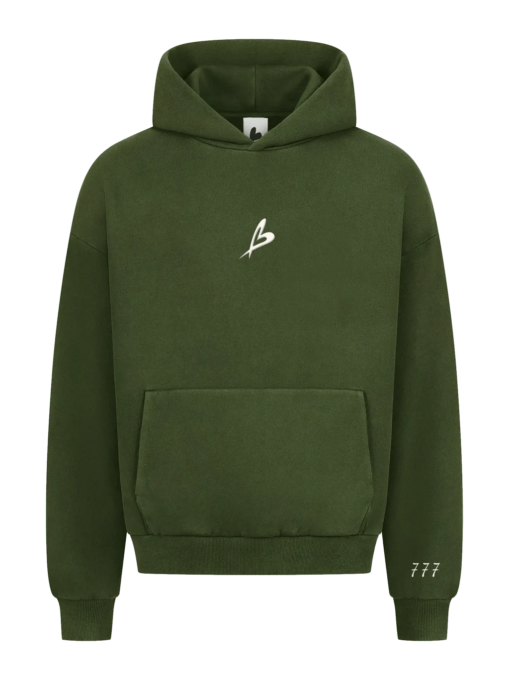 Baettage Heavywheight Hoodie Baettage Certified Lover Heavyweight Green Hoodie