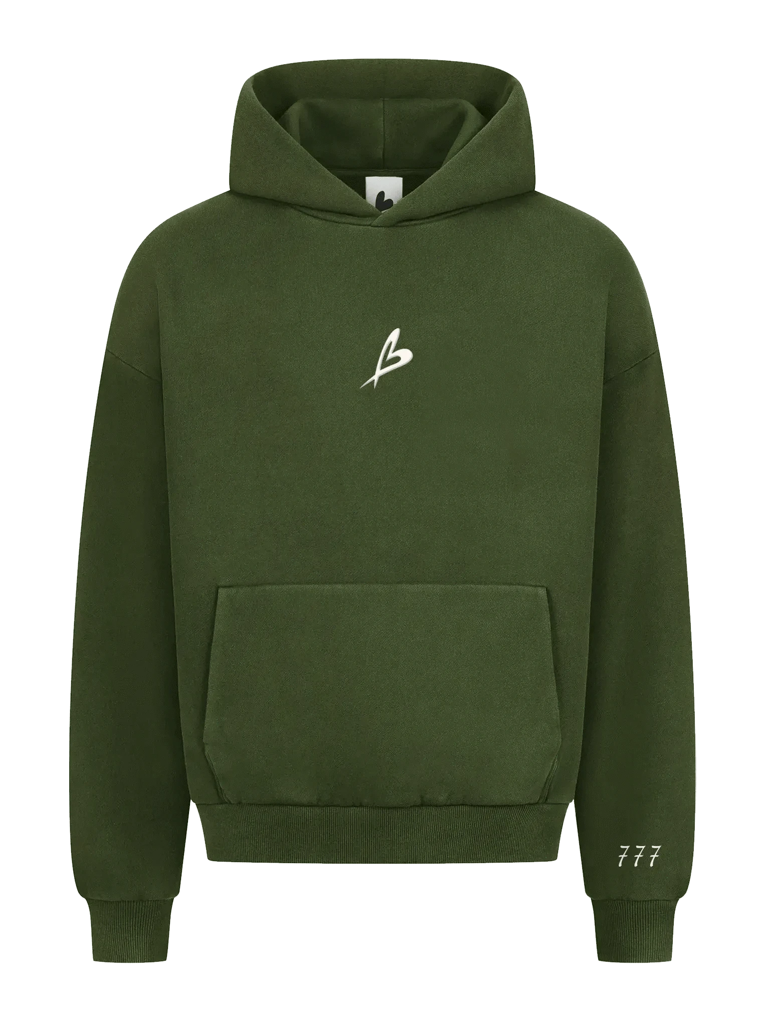 Baettage Heavywheight Hoodie Baettage Certified Lover Heavyweight Green Hoodie