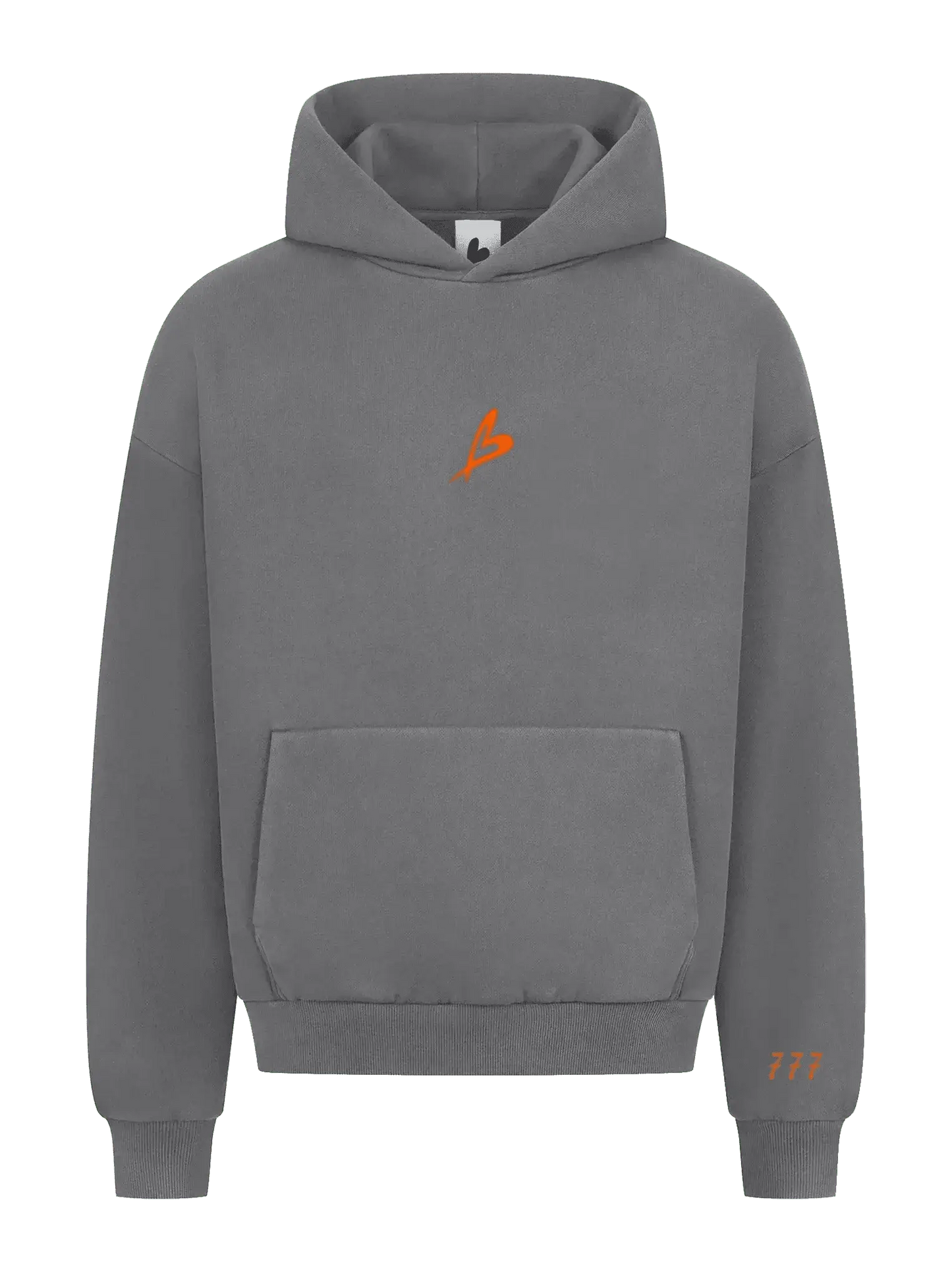 Baettage Certified Lover Heavyweight Grey Hoodie Baettage Heavywheight Hoodie black, cotton, grey, summer, vintage BAETTAGE CLOTHING