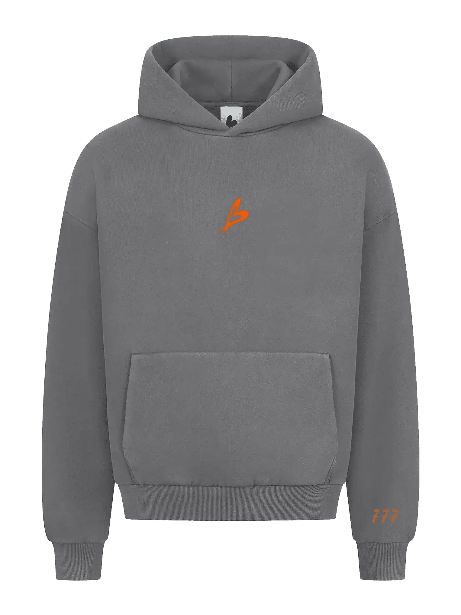 Baettage Certified Lover Heavyweight Grey Hoodie Baettage Heavywheight Hoodie black, cotton, grey, summer, vintage BAETTAGE CLOTHING