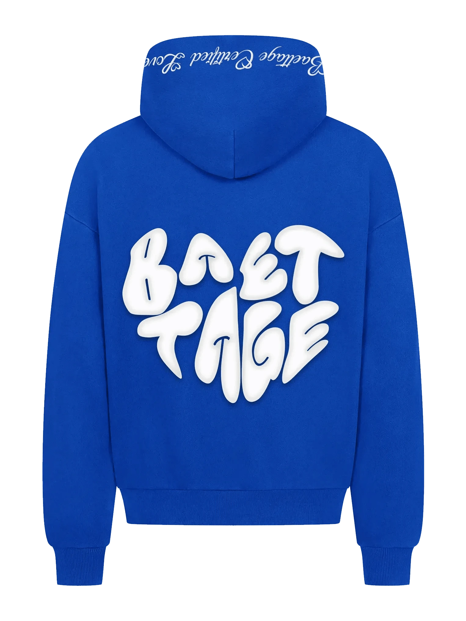 Baettage hoodie + hat The Baettage Blue Combo