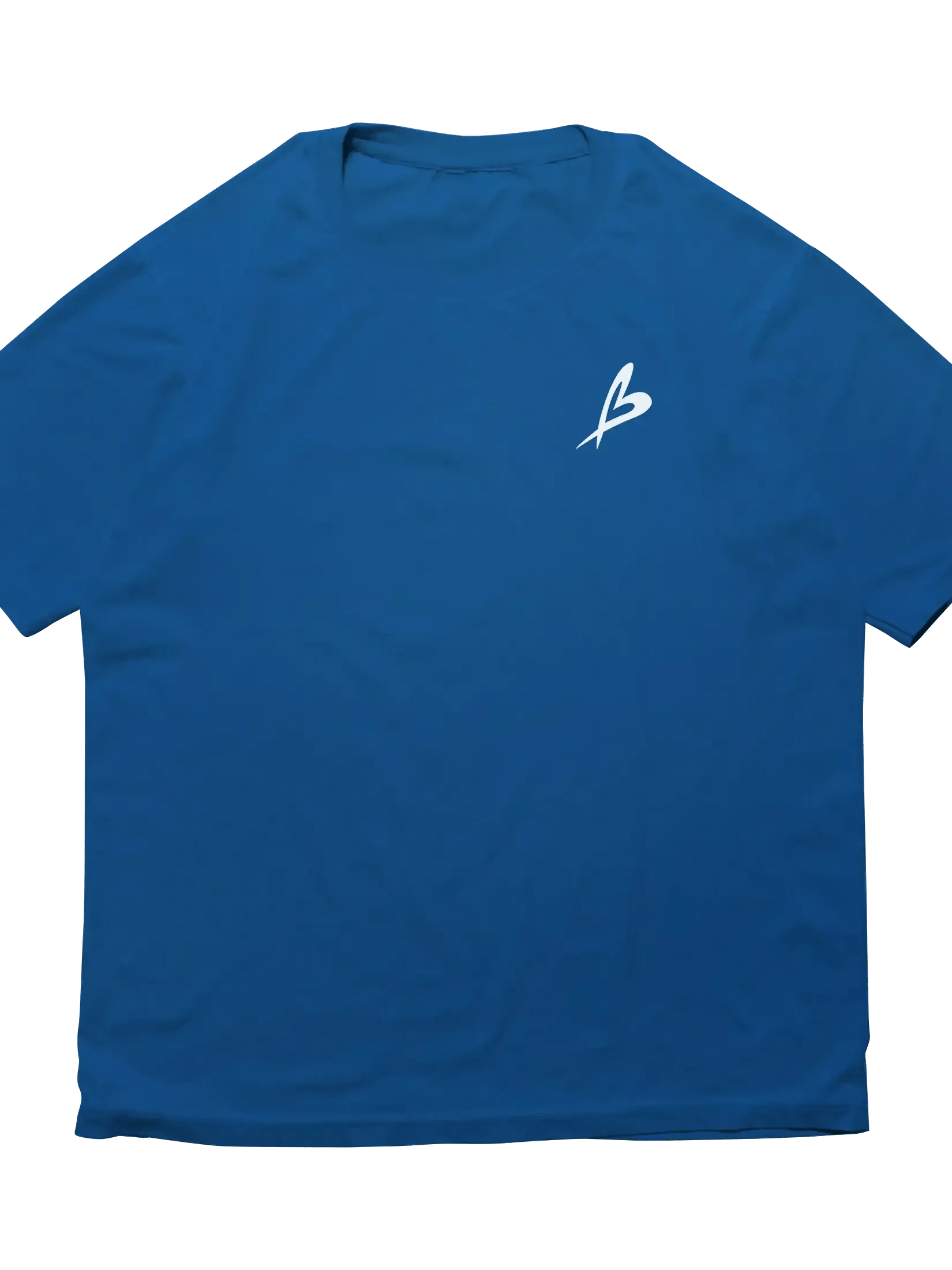 Baettage Short sleeve t-shirt Baettage Blue Skull Design Short Sleeve T-shirt