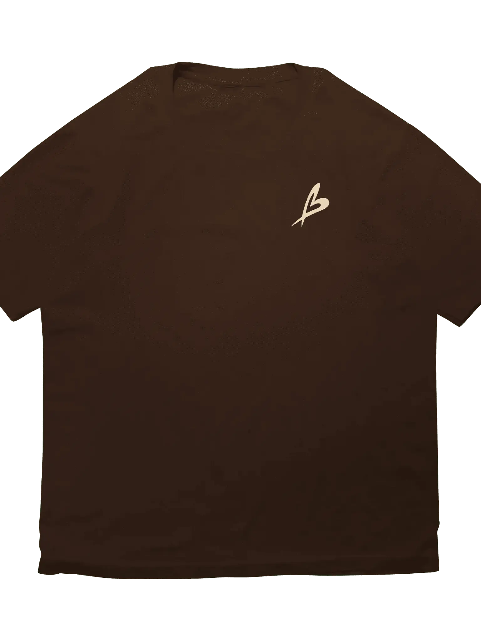 Baettage Brown Skull Design Short Sleeve T-Shirt Baettage Short sleeve t-shirt brown, cotton, summer, t-shirt, tee, Vintage BAETTAGE CLOTHING