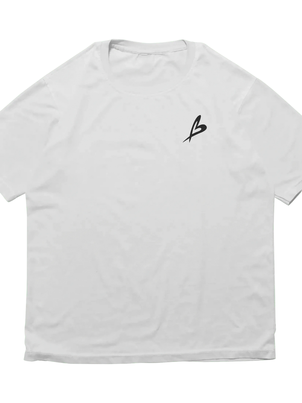 Baettage Short sleeve t-shirt Baettage White Short Sleeve Skull Design T-Shirt