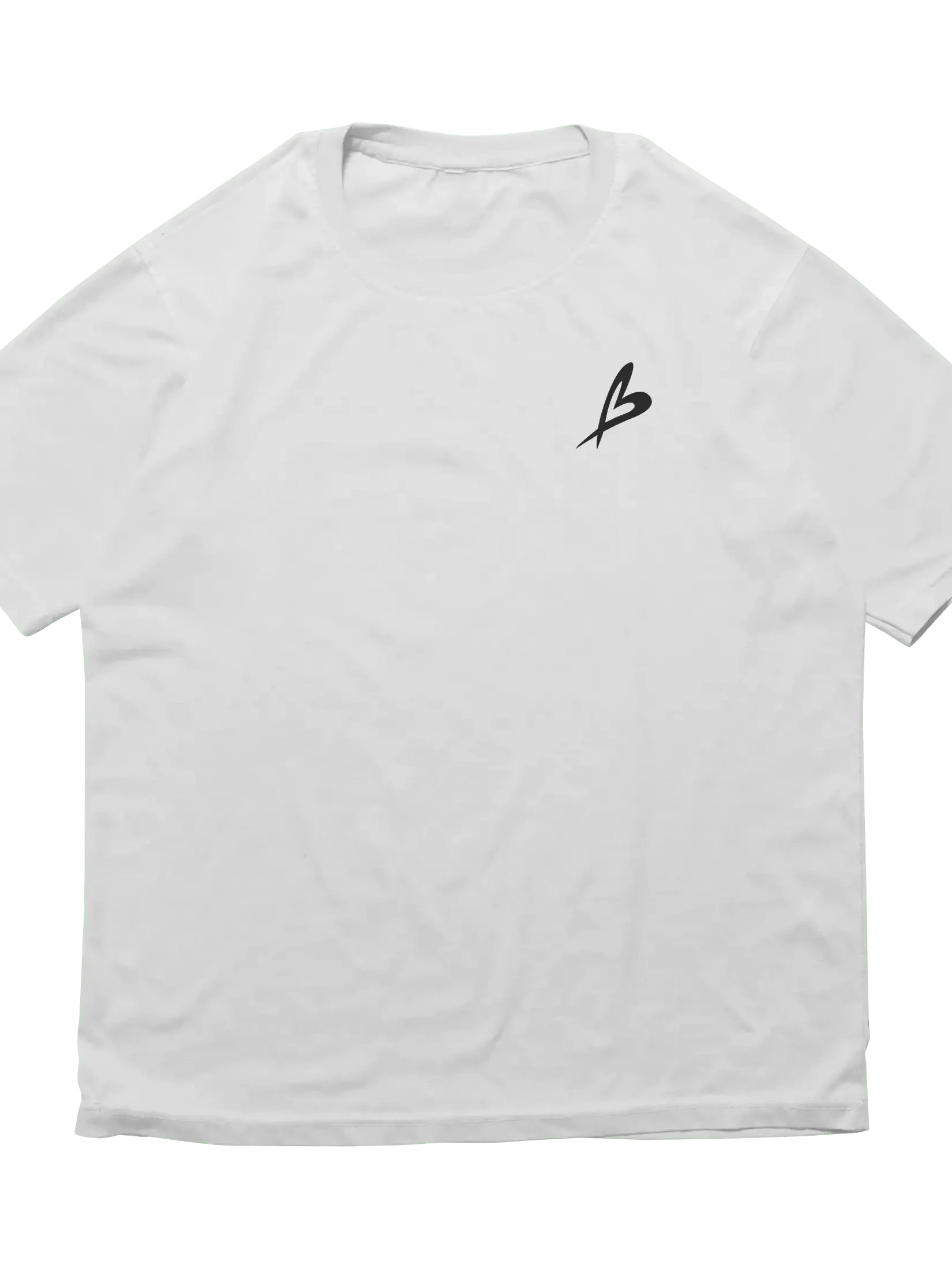 Baettage Short sleeve t-shirt Baettage White Short Sleeve Skull Design T-Shirt