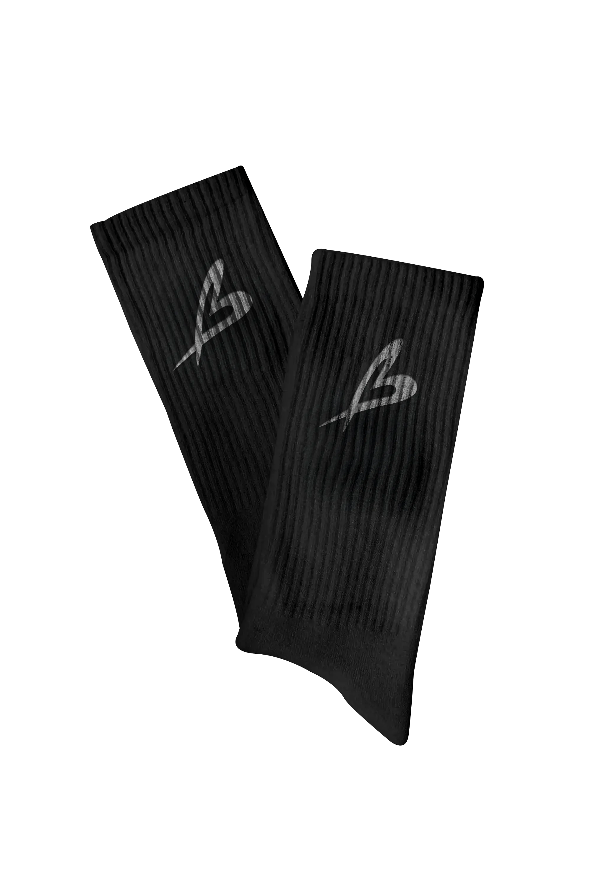 Baettage socks Baettage Crew socks Black