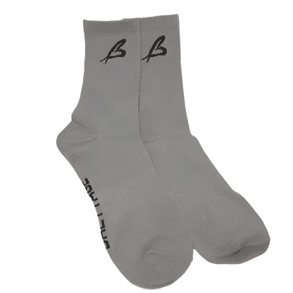 Premium Crew socks in grey - By Baettage Baettage socks Baettage Crew Socks, comfortable crew socks, everyday socks, fashion socks, grey socks, men's socks, stylish socks BAETTAGE CLOTHING