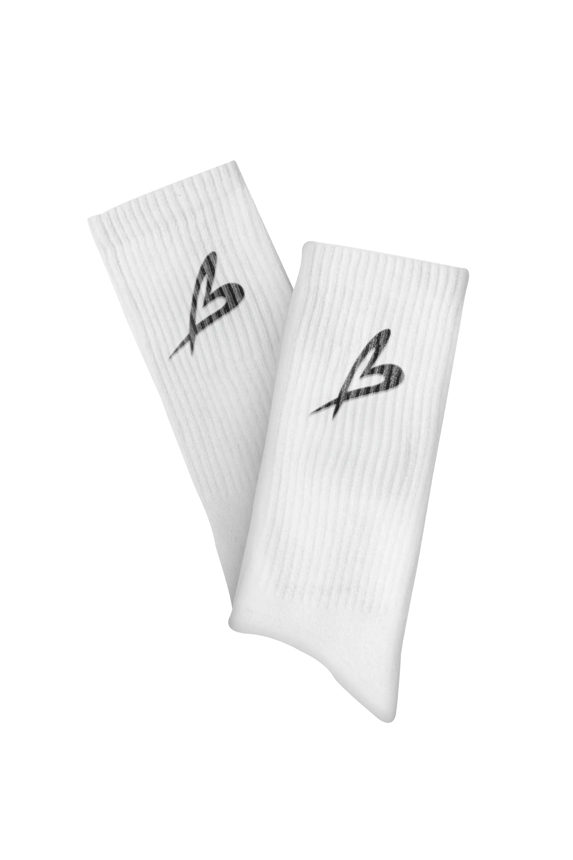 Baettage socks Baettage Crew socks white