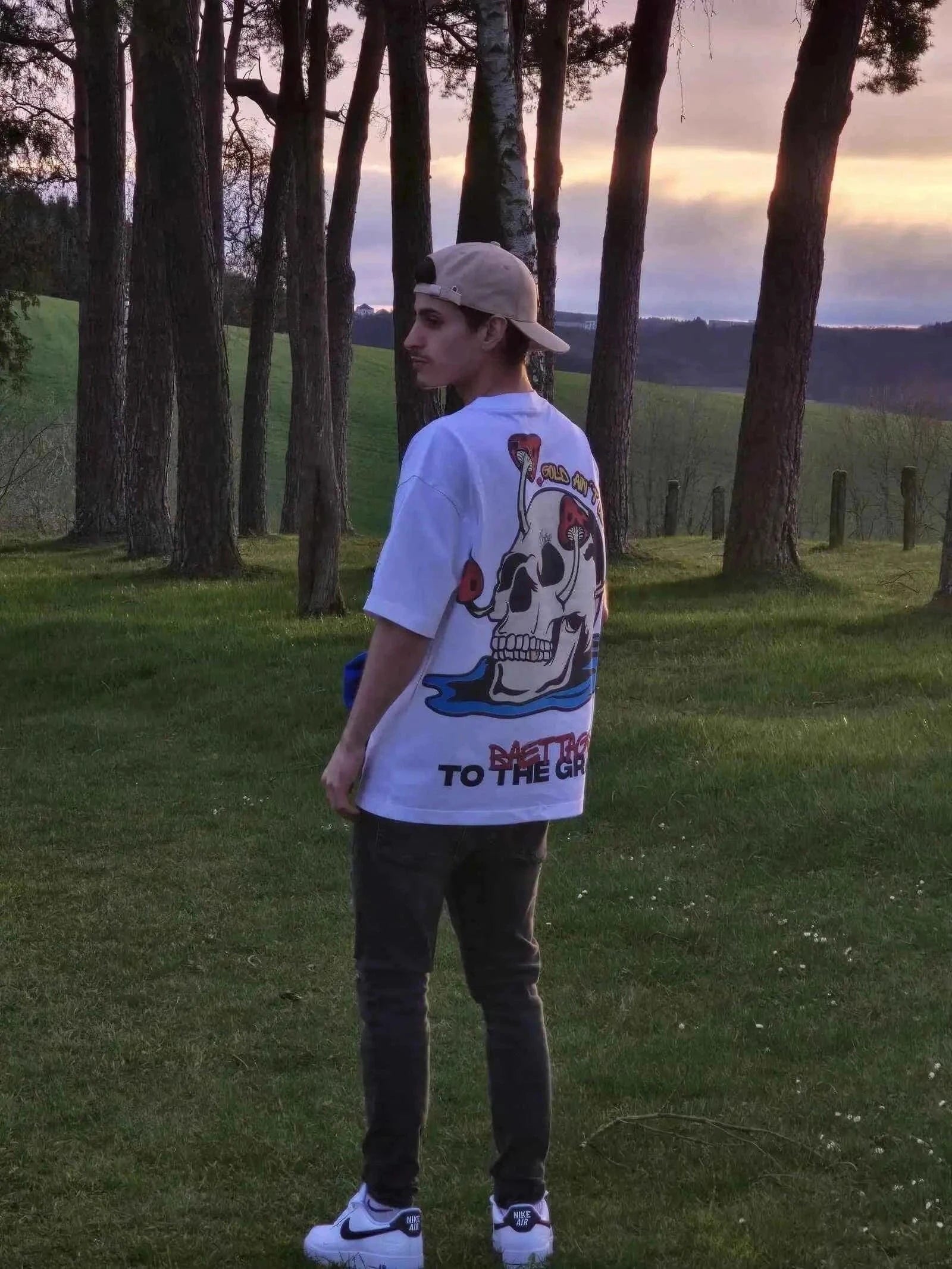 Baettage tee + hat Baettage White tee n' Hat Bundle