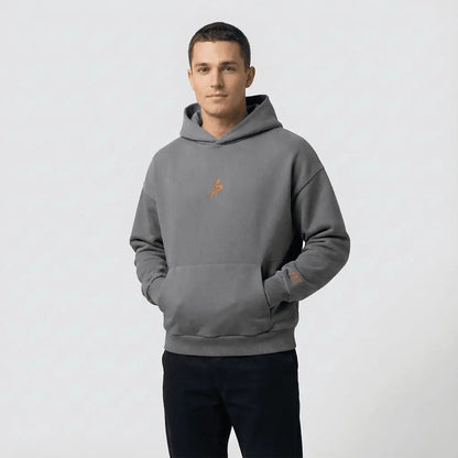 Baettage Certified Lover Heavyweight Grey Hoodie Baettage Heavywheight Hoodie black, cotton, grey, summer, vintage BAETTAGE CLOTHING