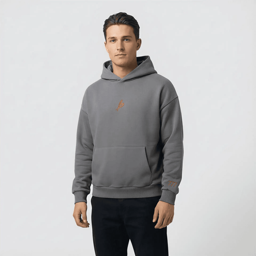 Baettage Certified Lover Heavyweight Grey Hoodie Baettage Heavywheight Hoodie black, cotton, grey, summer, vintage BAETTAGE CLOTHING