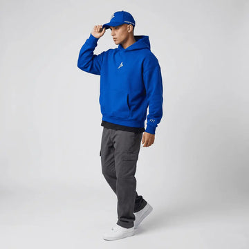 Baettage Certified Lover Heavyweight Blue Hoodie Baettage Heavywheight Hoodie Baettage hoodie, certified lover apparel, heavyweight blue hoodie, stylish hoodie for men BAETTAGE CLOTHING