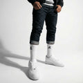 Premium Crew socks in white - By Baettage Baettage socks Baettage Crew Socks, Casual Footwear, Comfortable Socks, Everyday Socks, Stylish Socks, White Crew Socks BAETTAGE CLOTHING