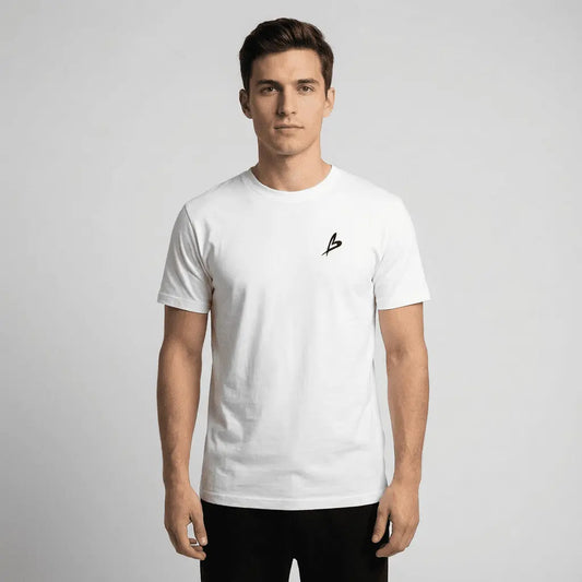 Baettage White Skull Design Short Sleeve T-Shirt Baettage Short sleeve t-shirt cotton, summer, t-shirt, tee, Vintage, white BAETTAGE CLOTHING